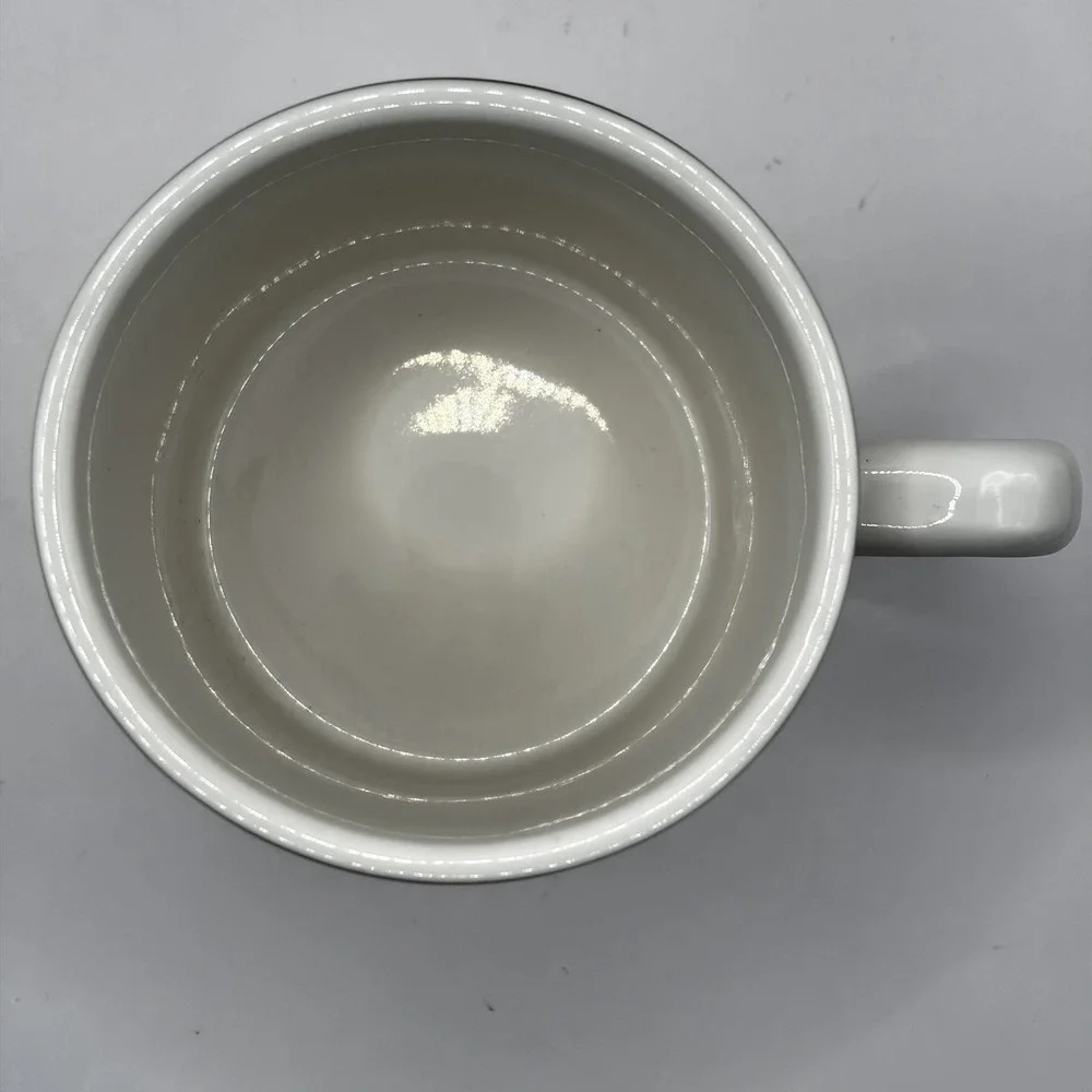 Pottery Barn‎ Stewart Plaid Initial Mug 